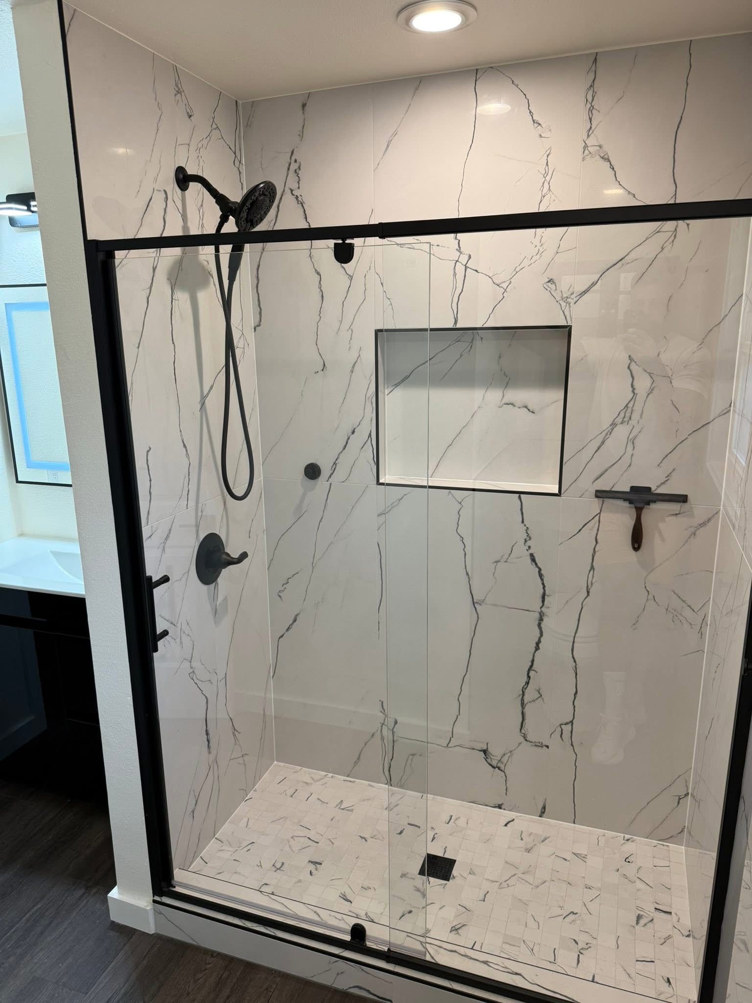 After: Bright modern basement