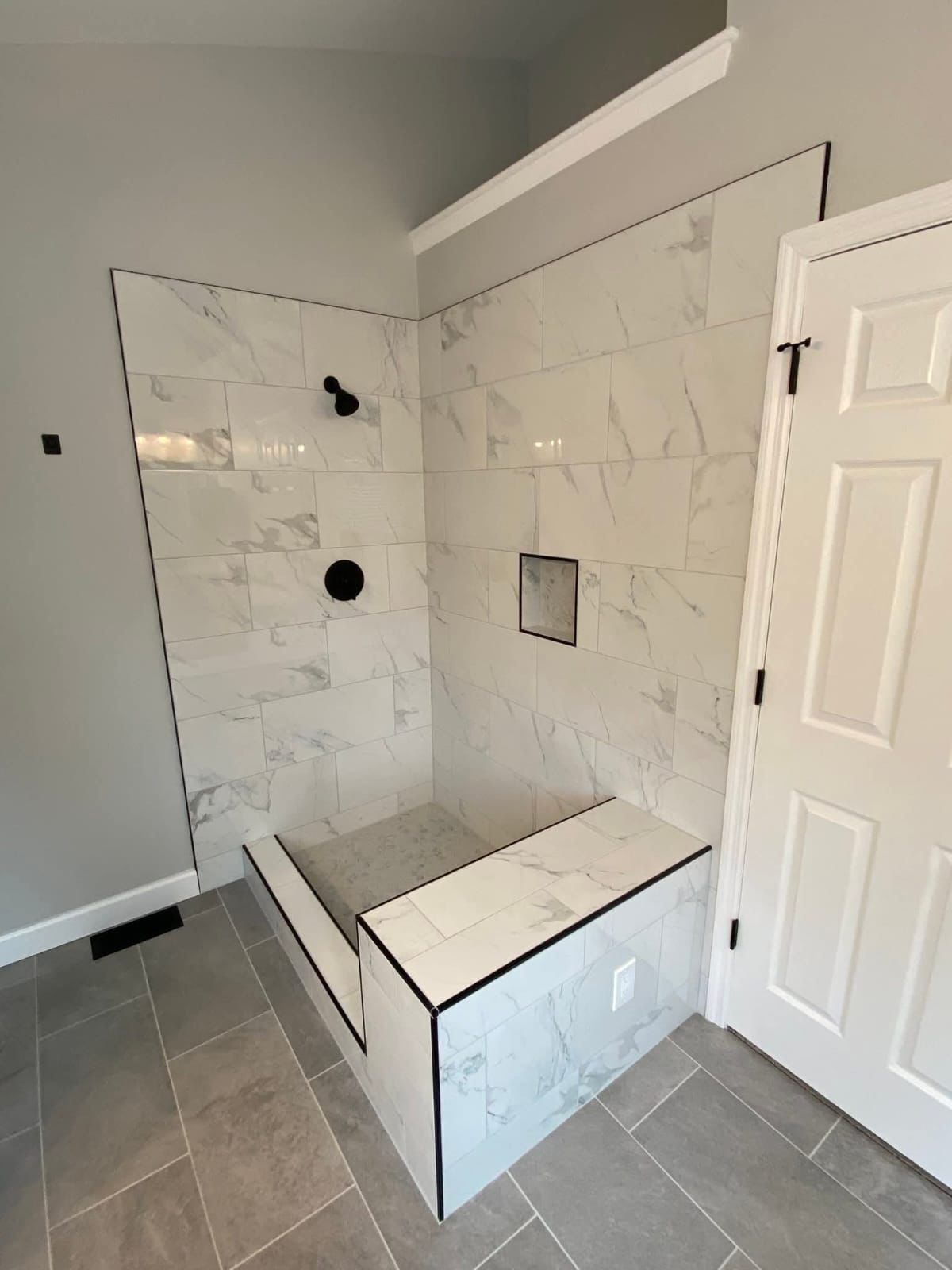 Before: Dark basement